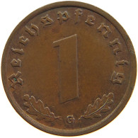 GERMANY 1 REICHSPFENNIG 1938 G #s109 0221 - 1 Reichspfennig