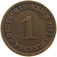 GERMANY EMPIRE 1 PFENNIG 1911 A #s109 0557 - 1 Pfennig