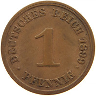 GERMANY EMPIRE 1 PFENNIG 1899 J #s109 0347 - 1 Pfennig