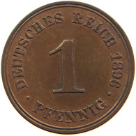 GERMANY EMPIRE 1 PFENNIG 1896 A #s109 0497 - 1 Pfennig