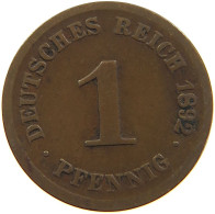 GERMANY EMPIRE 1 PFENNIG 1892 G #s109 0631 - 1 Pfennig