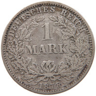 GERMANY EMPIRE 1 MARK 1878 J #t036 0067 - 1 Mark