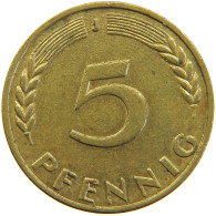 GERMANY BRD 5 PFENNIG 1950 J #s111 0509 - 5 Pfennig