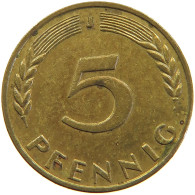 GERMANY BRD 5 PFENNIG 1950 J #s111 0507 - 5 Pfennig