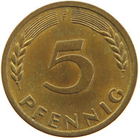 GERMANY BRD 5 PFENNIG 1950 F #s111 0497 - 5 Pfennig