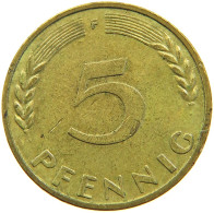 GERMANY BRD 5 PFENNIG 1950 F #s111 0543 - 5 Pfennig