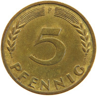 GERMANY BRD 5 PFENNIG 1949 F #s111 0581 - 5 Pfennig