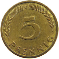 GERMANY BRD 5 PFENNIG 1949 G #s111 0585 - 5 Pfennig