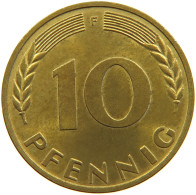 GERMANY BRD 10 PFENNIG 1969 F #s111 0031 - 10 Pfennig