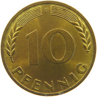 GERMANY BRD 10 PFENNIG 1969 F #s111 0003 - 10 Pfennig