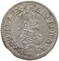 HAUS HABSBURG 3 KREUZER 1626 GRAZ Ferdinand II. (1619-1637) #t037 0237 - Austria