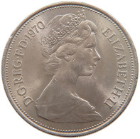 GREAT BRITAIN 10 NEW PENCE 1970 Elizabeth II. (1952-2022) #s111 0367 - 10 Pence & 10 New Pence