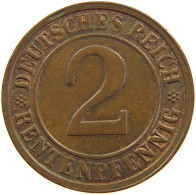 GERMANY WEIMAR 2 RENTENPFENNIG 1923 G #s109 0151 - 2 Rentenpfennig & 2 Reichspfennig