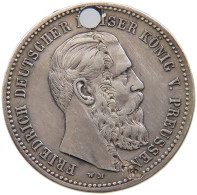 GERMANY EMPIRE MEDAL FRIEDRICH PREUSSEN 28MM 7G #s106 0055 - Monarquía/ Nobleza