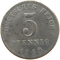 GERMANY EMPIRE 5 PFENNIG 1918 A #s109 0855 - 5 Pfennig