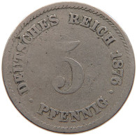 GERMANY EMPIRE 5 PFENNIG 1876 H #s109 1023 - 5 Pfennig