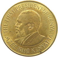 KENYA 10 CENTS 1971 #s108 0501 - Kenia