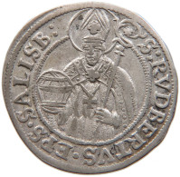 SALZBURG 3 KREUZER 1681 Max Gandolph Graf Küenburg 1668-1687 #t037 0535 - Austria