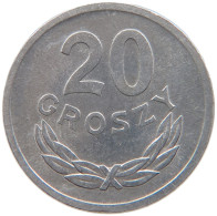 POLAND 20 GROSZY 1973 #s110 0197 - Poland