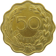 PARAGUAY 50 CENTIMOS 1953 #s107 0251 - Paraguay