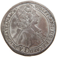 OLMÜTZ 6 KREUZER 1712 Wolfgang Von Schrattenbach (1711-1738) #t036 0347 - Austria