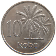 NIGERIA 10 KOBO 1973 #s110 0111 - Nigeria