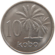 NIGERIA 10 KOBO 1973 #s110 0115 - Nigeria