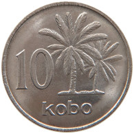 NIGERIA 10 KOBO 1973 #s110 0117 - Nigeria