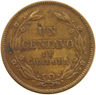 NICARAGUA CENTAVO 1938 #s102 0183 - Nicaragua