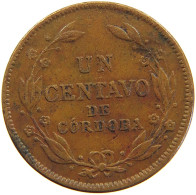 NICARAGUA CENTAVO 1934 #s102 0193 - Nicaragua