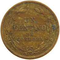 NICARAGUA CENTAVO 1935 #s102 0195 - Nicaragua