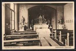 AK Oldenburg I. O., Kapelle Des Liebfrauen-Lyceums, Innenansicht  - Oldenburg