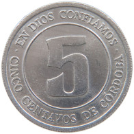 NICARAGUA 5 CENTAVOS 1974 #s111 0261 - Nicaragua