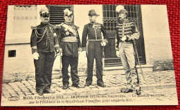 MONS 7 Septembre 1913 - Joyeuse Entrée Des Souverains - La Mission Envoyée Par Le Président Français Pour Saluer Le Roi - Mons