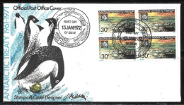 89 - Y&T 20 Australian Antarctic Territory Traité Sur L' Antarctique Sur Pli Illustré FDC Du 13.1.1972 Base DAVIS - Covers & Documents