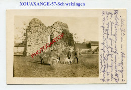 XOUAXANGE-57-Schweixingen-CARTE PHOTO Allemande-GUERRE 14-18-1 WK-Militaria- - Autres & Non Classés