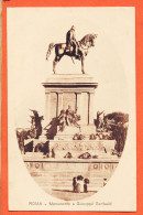 21519 / ⭐ ROMA (•◡•) Monumento A Giuseppe GARIBALDI  ◉ ROME Monument Equestre1900s ◉ Edit Ris Coop Vend. Amb. 0302 S-1 - Andere Monumente & Gebäude