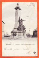 21523 / ⭐ (•◡•) LIMOGES 87-Haute Vienne ◉ Monument Des Mobiles 1903 De Elisa CASTEX à JUANMARTI Paris ◉ TREFLE CCCC - Limoges