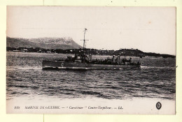 21529 / ◉ ⭐ (•◡•) LE CARABINIER Contre-Torpilleur Marine Militaire Française Guerre 1914-18 LEVY 118 WW1  - Warships