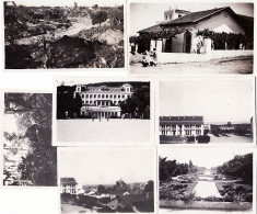 21729 / ⭐ Algerie Ensemble De 7 Petites Photographies 1930s HUSSEIN DEY -caserne Lmercieret Environs Algeria Algerien - Other & Unclassified