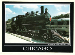 21651 / ⭐ The 999 Fastest LOCOMOTIVE 1893 Speed 112 Miles Hour MUSEUM SCIENCE INDUSTRY CHICAGO Cptrain - Trains