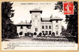 21921 / ⭐ BUSSY-le-REPOS 89-Yonne Chateau BOISROND Façade Parc 1910s à Elise LANCE Rue Alsace Levallois-Perret-J.D Sens - Autres & Non Classés