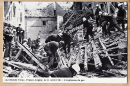 21810 / ⭐ JOIGNY 89-Yonne 21 Avril 1981 L'explosion De Gaz Rue GABRIEL-CORTEL - LE MONDE VECU Série 2 F N°335 - Joigny