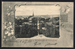 AK Wilhelmshaven, Wilhelmsplatz Und Adalbertstrasse Mit Christuskirche  - Wilhelmshaven