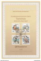 Germany 1991, Birds, Natur Protect, Souvenir Sheet - Autres & Non Classés