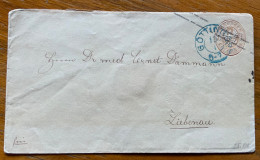 GERMANIA - BUSTA POSTALE PRUSSEN 1  FROM GOTTINGA  6-7  TO LIEBENAU - Postal  Stationery
