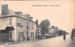 La CHAPELLE-YVON (Calvados) - Café-Tabac H. Pitard - Autres & Non Classés