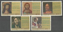 Vatican City 1970 Mi 564-568 MNH  (ZE2 VTC564-568) - Papes