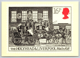 The Royal Mail Holyhead & Liverpool Mails 1828 Used PHQ Card 1984 #78d - PHQ-Cards