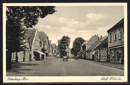 AK Rotenburg I. Hann., Geschäfte In Der Grossestrasse  - Rotenburg (Wuemme)